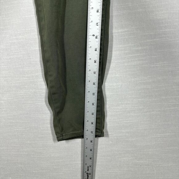 Eddie Bauer Jeans Womens Green 4 Slightly Curvy Skinny Ankle Denim - Picture 10 of 12